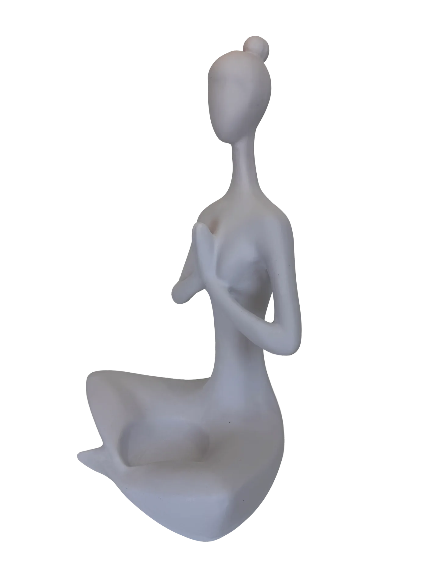 Yoga Woman Lotus Pose Large 2