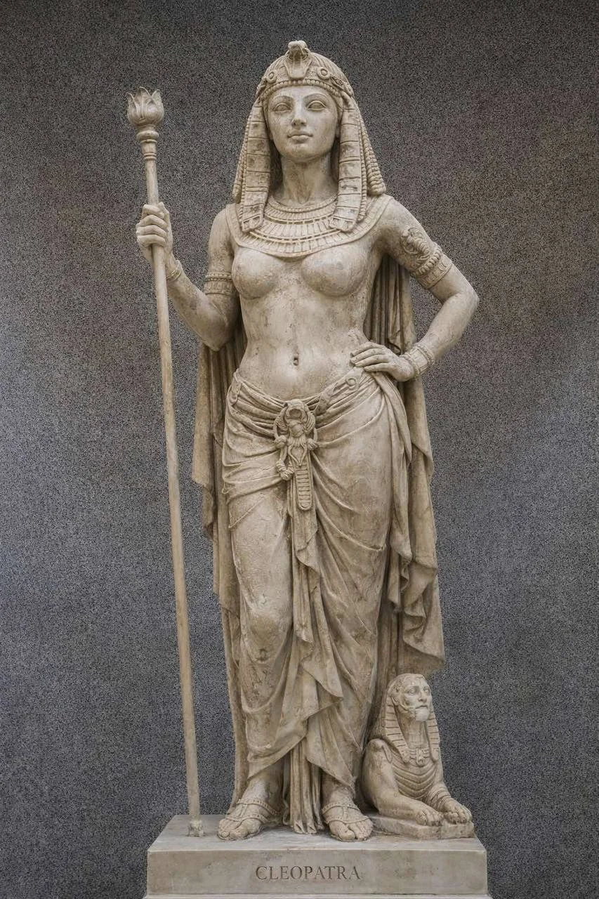 Giant Cleopatra Statue — MRBKLE