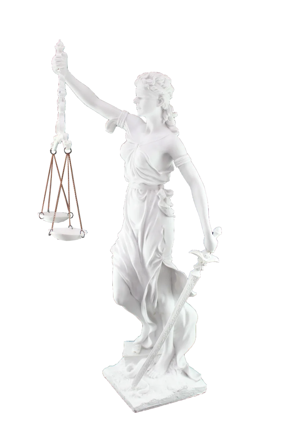 Adalet Kadın Büyük — Heykel - Biblo — 70x24 cm