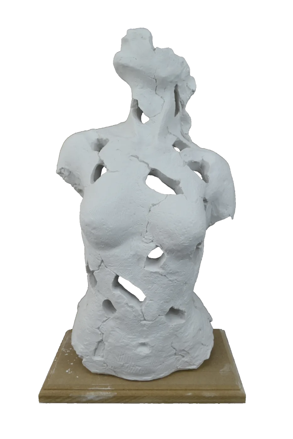 Soyut Kadın Torso — Heykel - Biblo — 41x23cm
