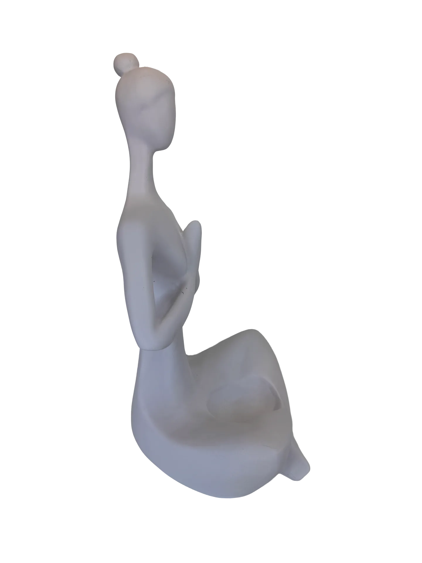 Yoga Woman Lotus Pose Large 3