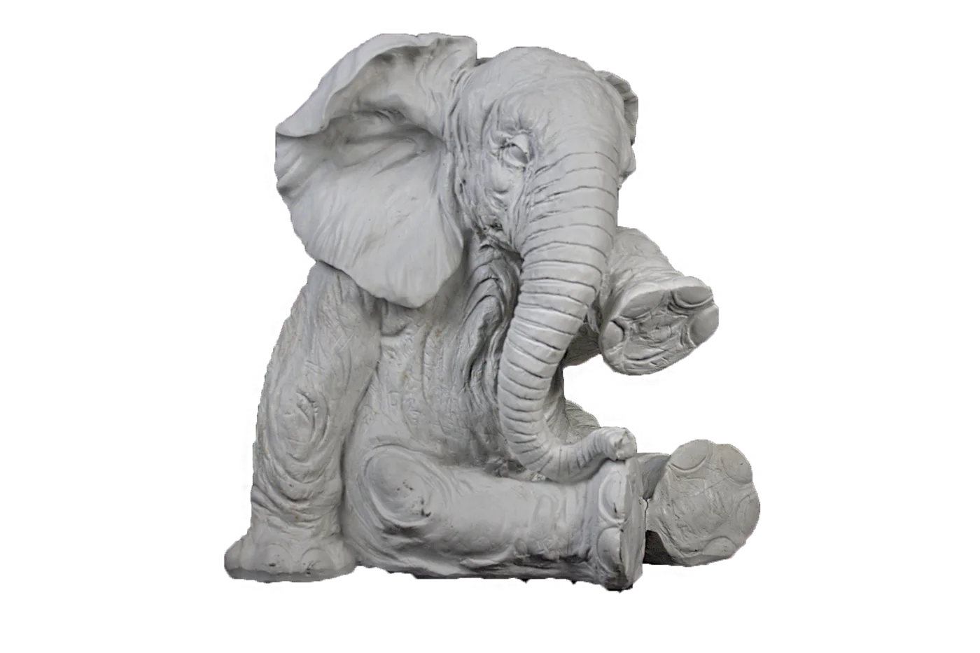 Sitting Large Elephant — Garden Group — 35x35 cm