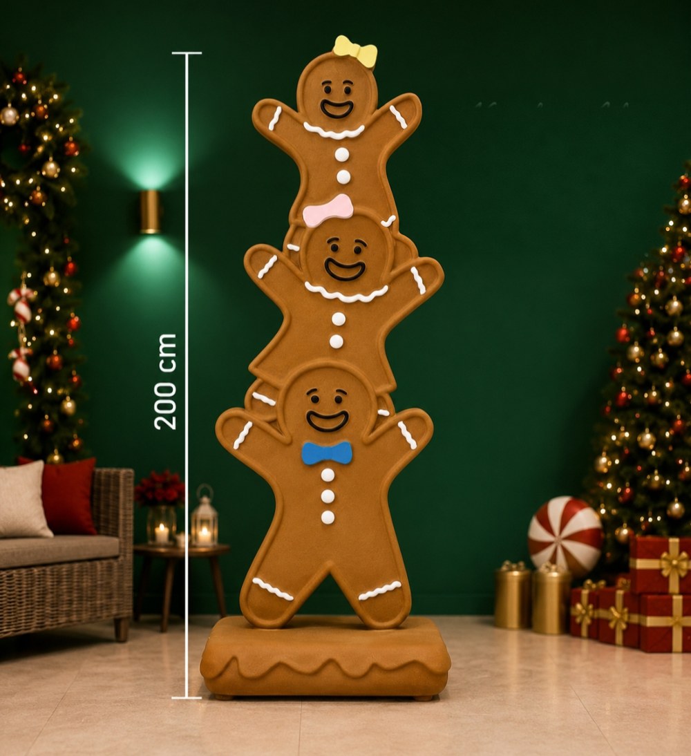 Gingerbread Family Stack – 200 cm