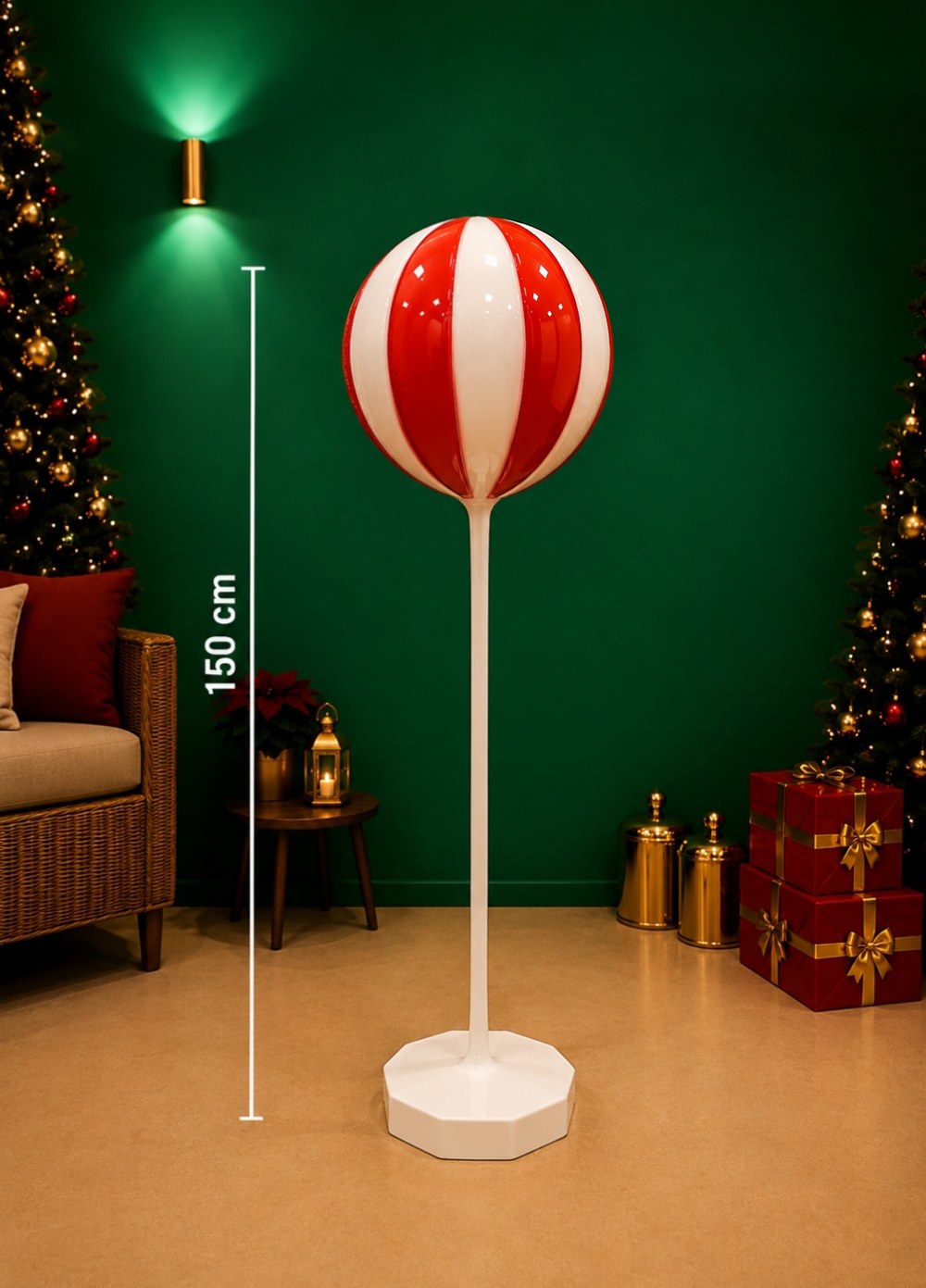 Striped Candy Ball – 150 cm