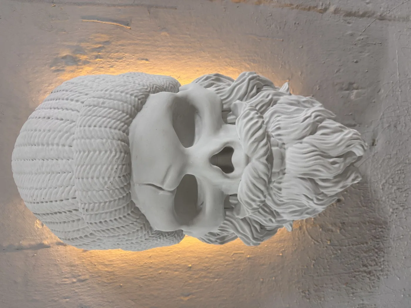 BERELİ Skull Wall ASKI IŞIKLI — Wall Objects — 47X26 CM