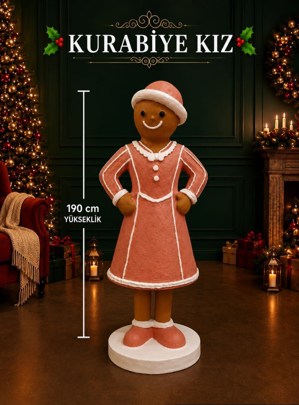 Gingerbread Girl – 190 cm