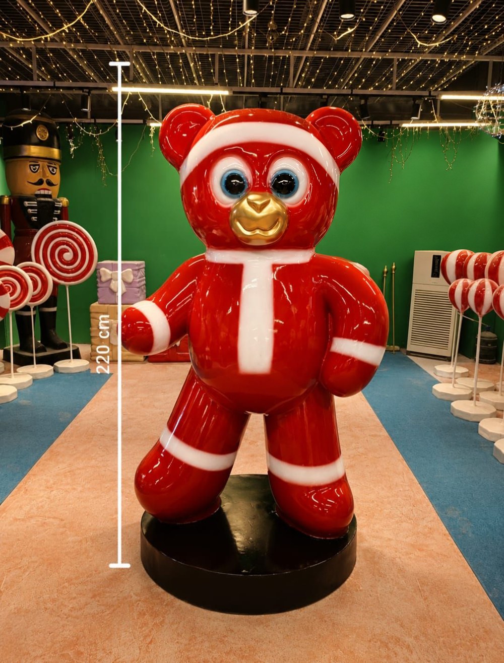 Christmas Teddy Bear – 220 cm