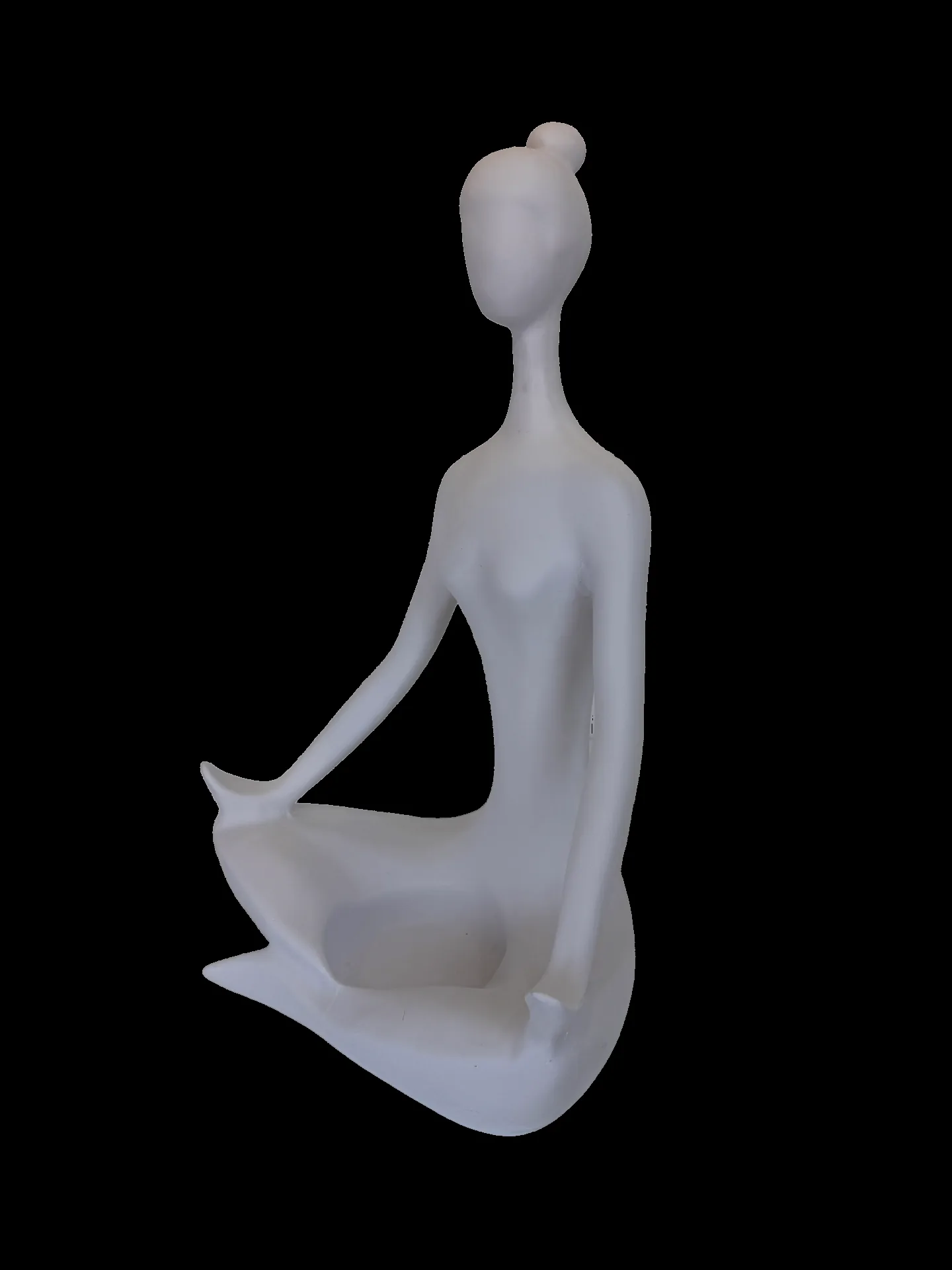 Yogacı Kadın Padmasana Pozu Büyük 2