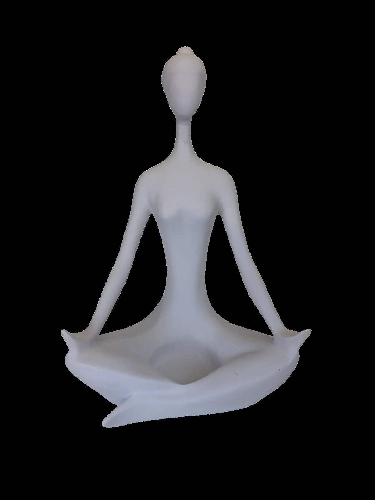 Yogacı Kadın Padmasana Pozu Büyük — MRB1244
